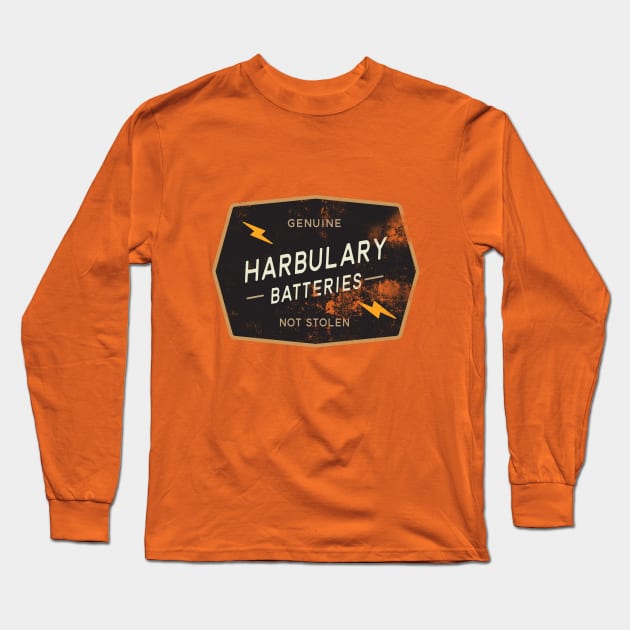Harbulary Batteries Long Sleeve T-Shirt by TheFactorie